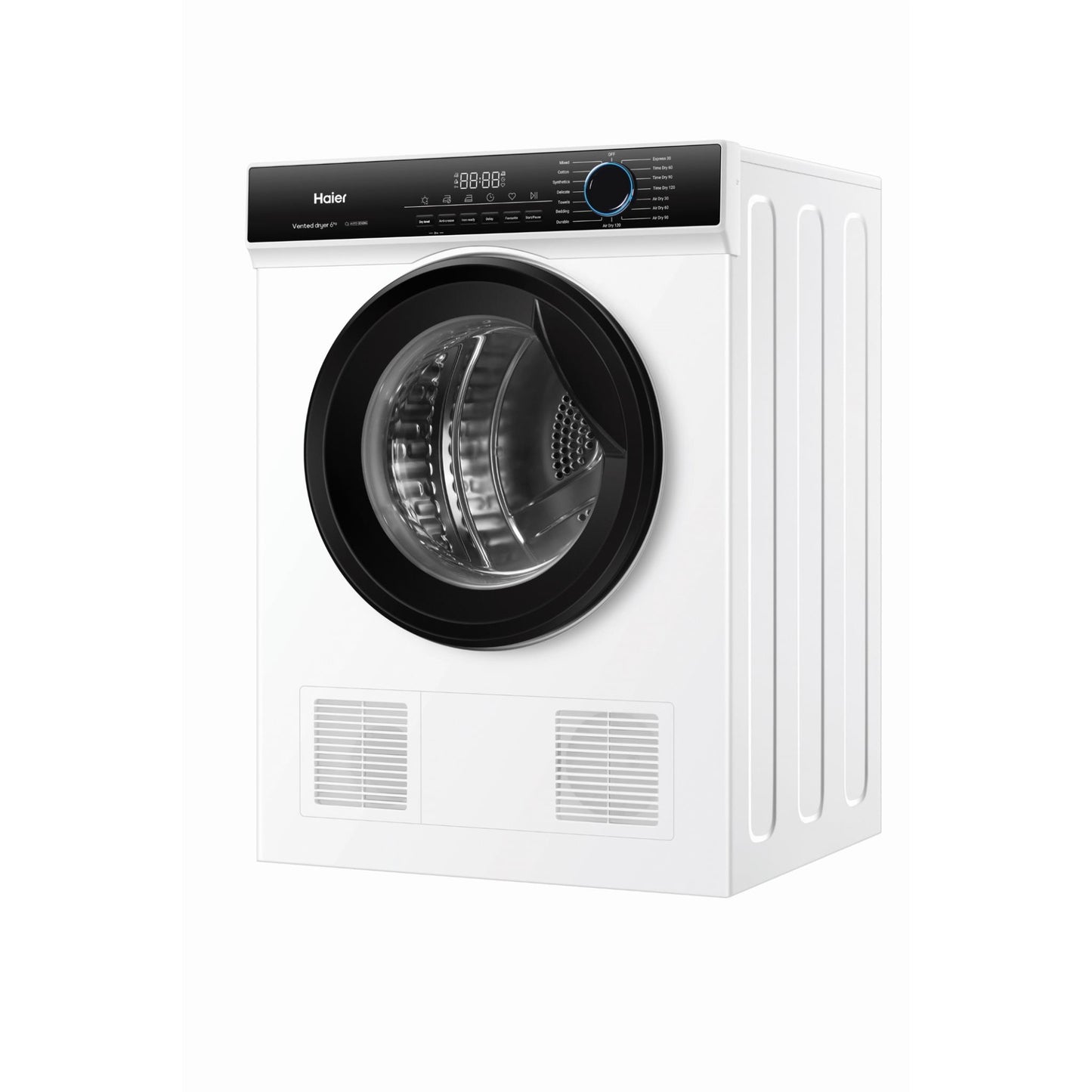 Haier HDV60AWW1 6kg Sensor Vented Dryer