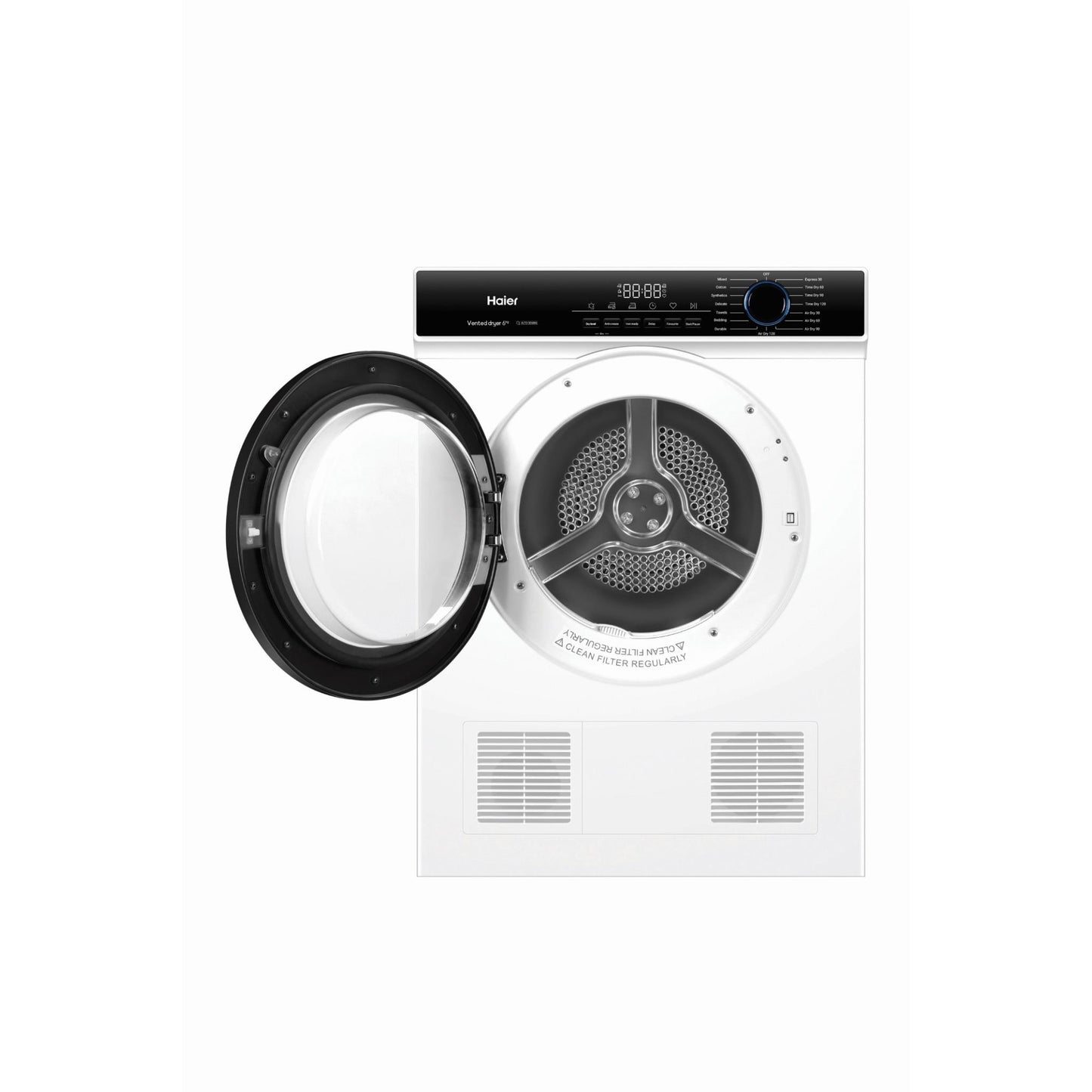 Haier HDV60AWW1 6kg Sensor Vented Dryer