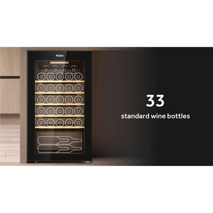 Haier HWC90UC Wine Cabinet (33 Bottles)