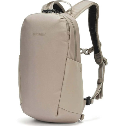 Pacsafe V Tech Anti-Theft RFID Blocking 16" Laptop Backpack 12L Beige