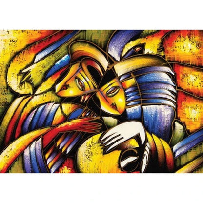 Magnolia 1000-Pieces Abstract Face Puzzle