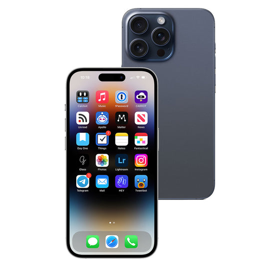 Apple iPhone 15 Pro 256GB (Blue Titanium) [*Refurbished: Very good]