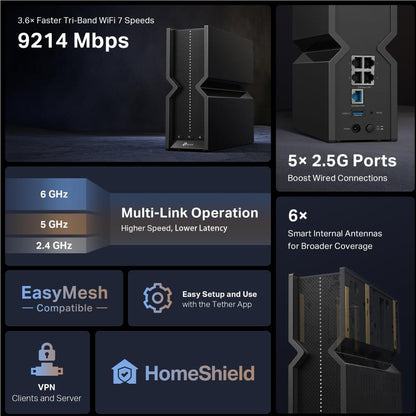 TP-Link Archer BE550  Wi-Fi 7 Router