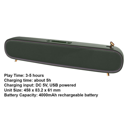 Philex Cinematic Bluetooth Speaker (Green)