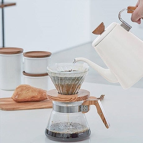 Hario Range Server Olive Wood - 600ml