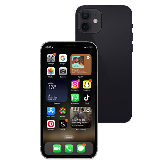 Apple iPhone 12 256GB (Black) [*Refurbished: Excellent]
