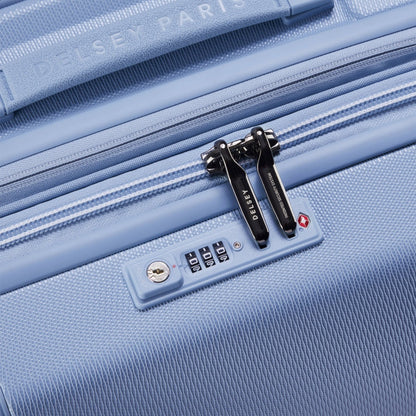 Delsey Chatelet Air 2.0 Checked-In Luggage Suitcase W/ TSA Lock Light Blue 66 cm