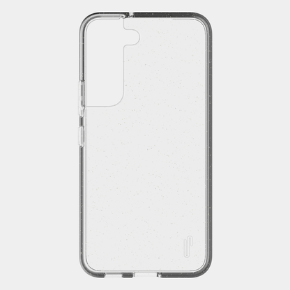 Ugly Rubber Samsung s22 Vogue Glitter Infused Armor Case (Clear)