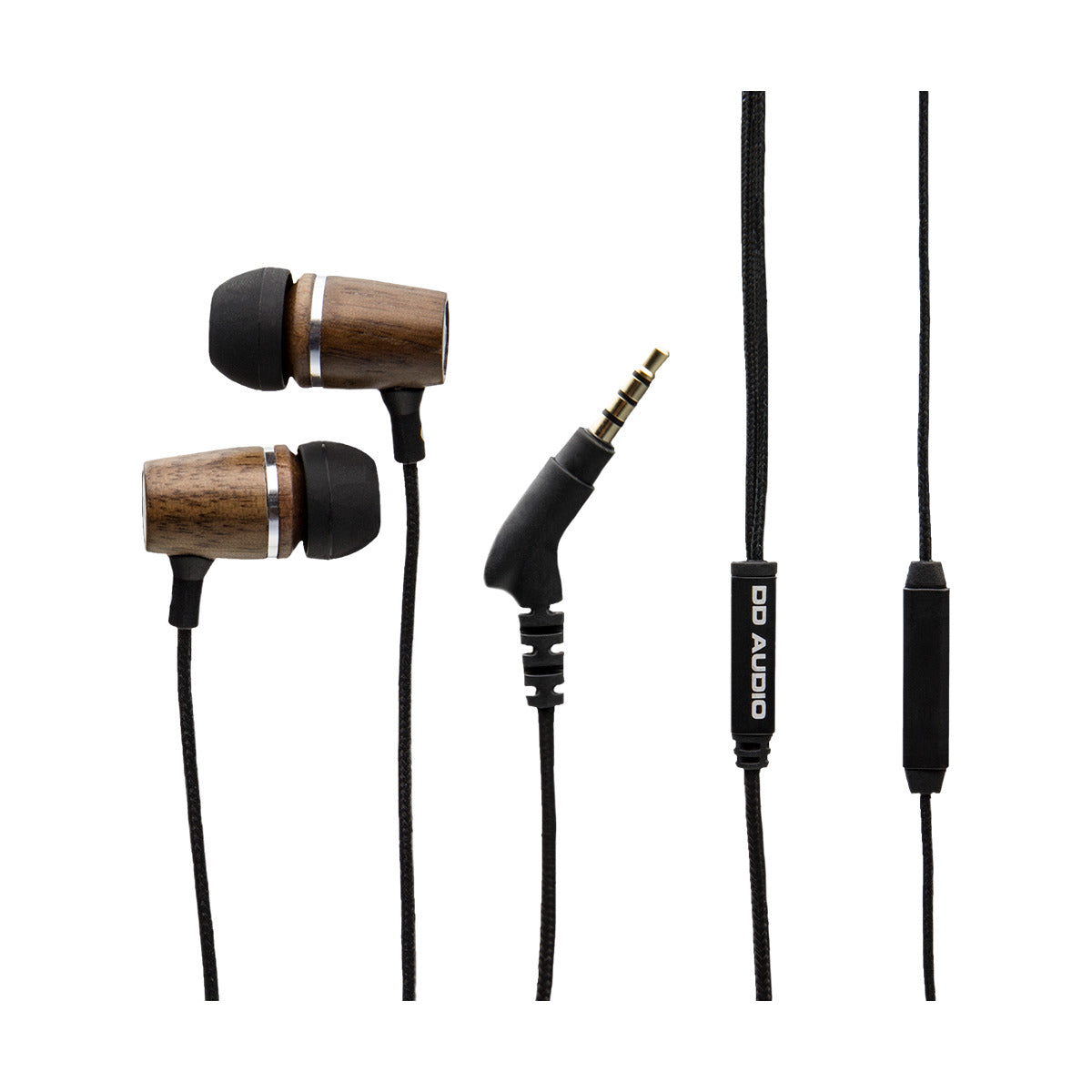 DD Audio DXB-1.1 Wood EarBuds