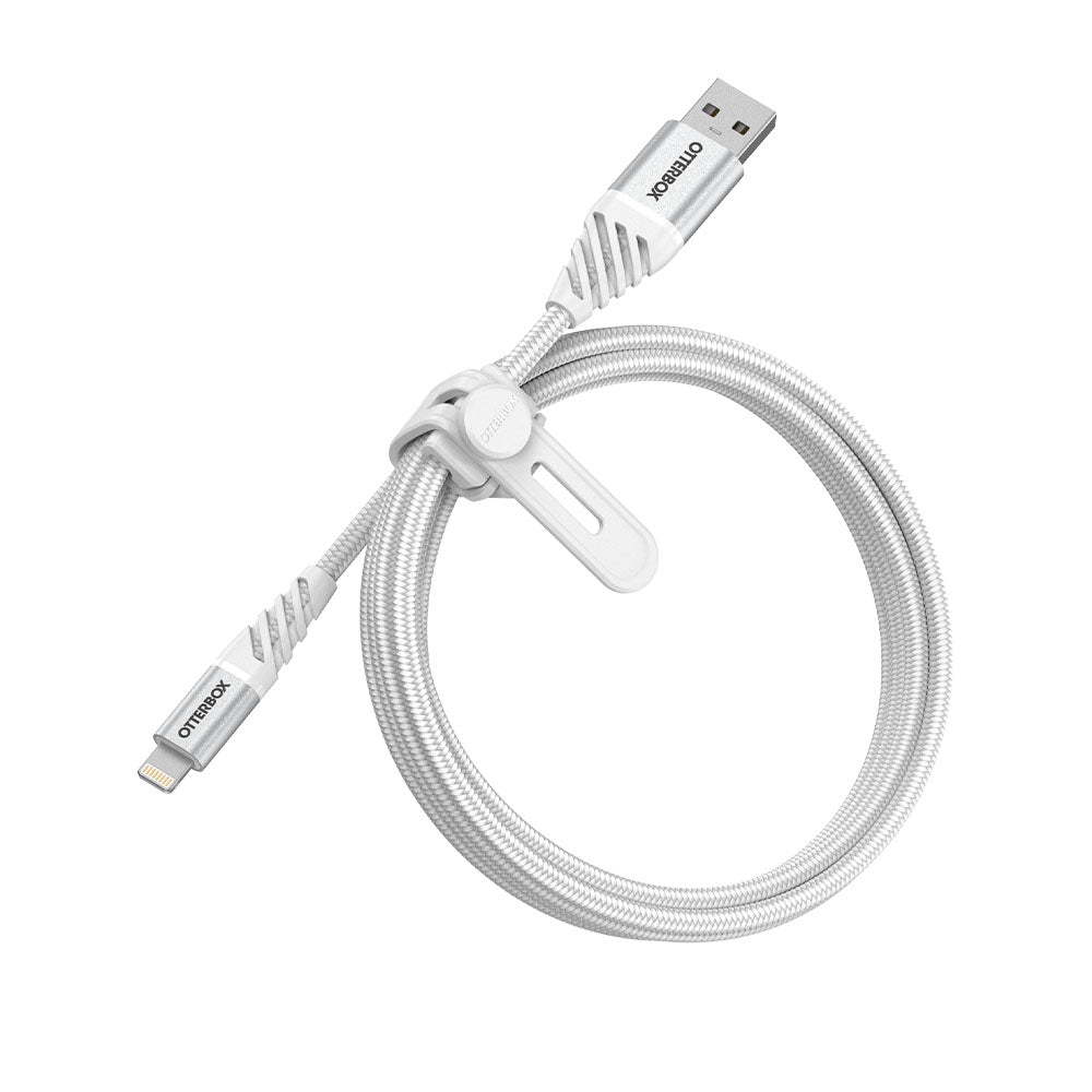 OtterBox Premium Cable - Lightning to USB-A, 1m - White