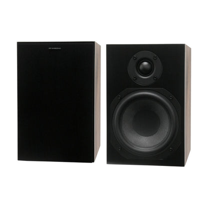 Scansonic HD 2-Pieces L5 Series Bookshelf Home Speakers 120W (Walnut)