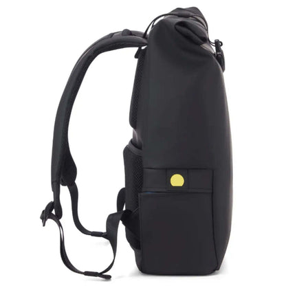 Delsey Turenne Soft Rolltop RFID Laptop Backpack 15" Black