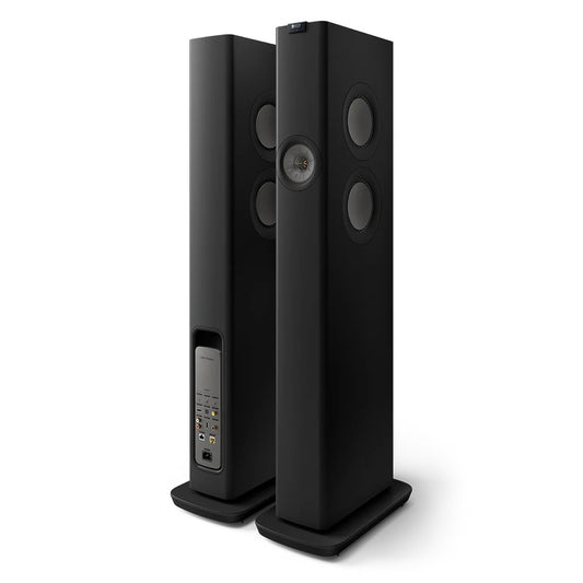 KEF LS60 Wireless Hifi Speakers Pair (Carbon Black)