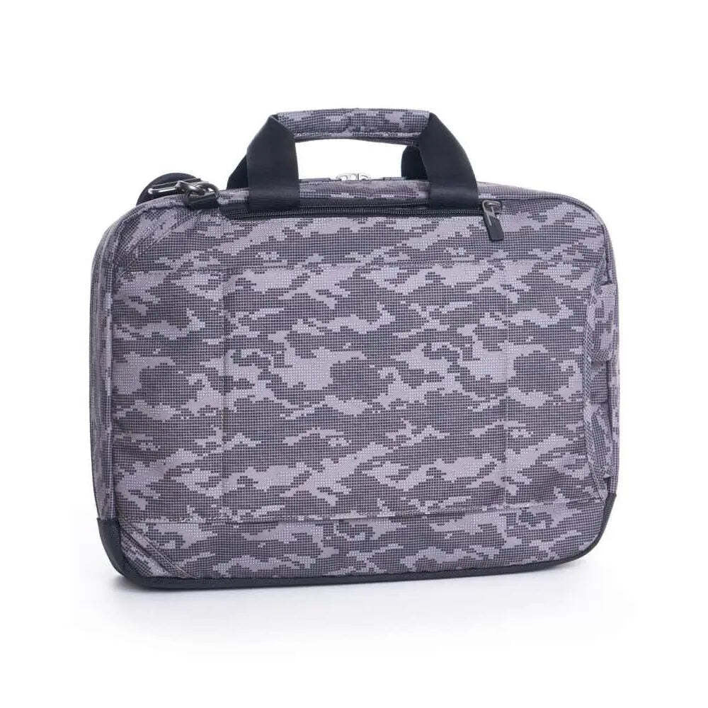 Hedgren HITCH 3-Way Briefcase/Backpack with RFID Fits 15" Laptop Camo Print