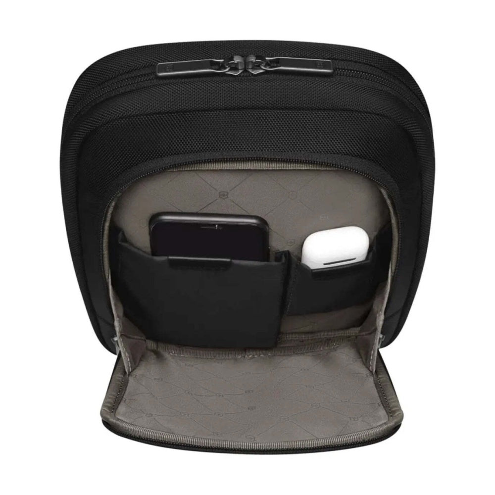 Victorinox Werks Traveler 7.0 Expandable 14" Laptop Crossbody Bag Black