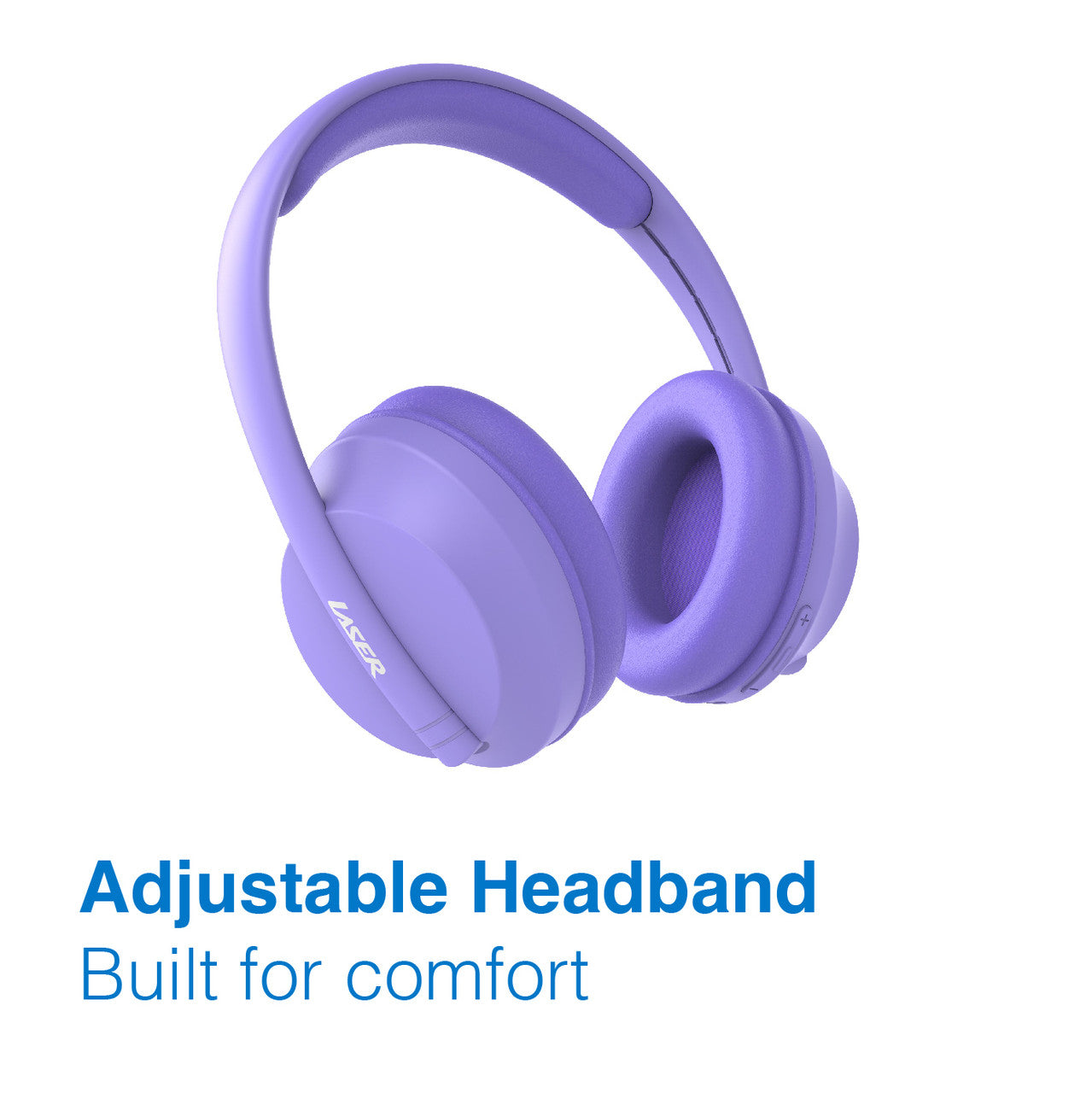 Laser ANC Kids Wireless Headphones Volume-Limited (Lilac)