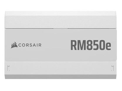 Corsair RM850e 850W Cybenetics Gold Fully Modular Low-Noise ATX Power Supply - White