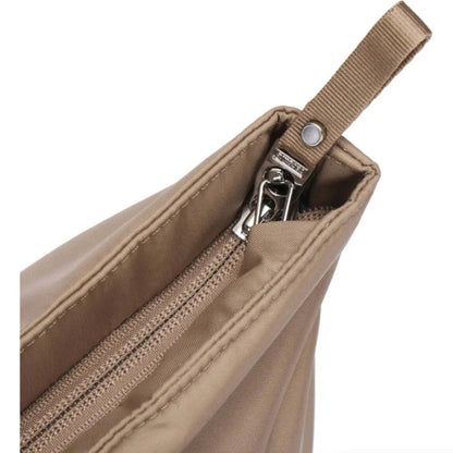 Pacsafe W Anti-Theft RFID Blocking Carryall 13" Laptop Tote Bag Taupe