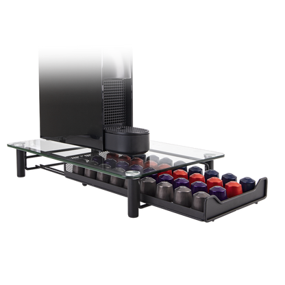 Casabarista Coffee Machine Stand with 36 Capsule Drawer Organiser For Nespresso