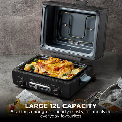 Morphy Richards MRMPO12T Benchtop Oven 2000W 12L Non-Stick with Grill