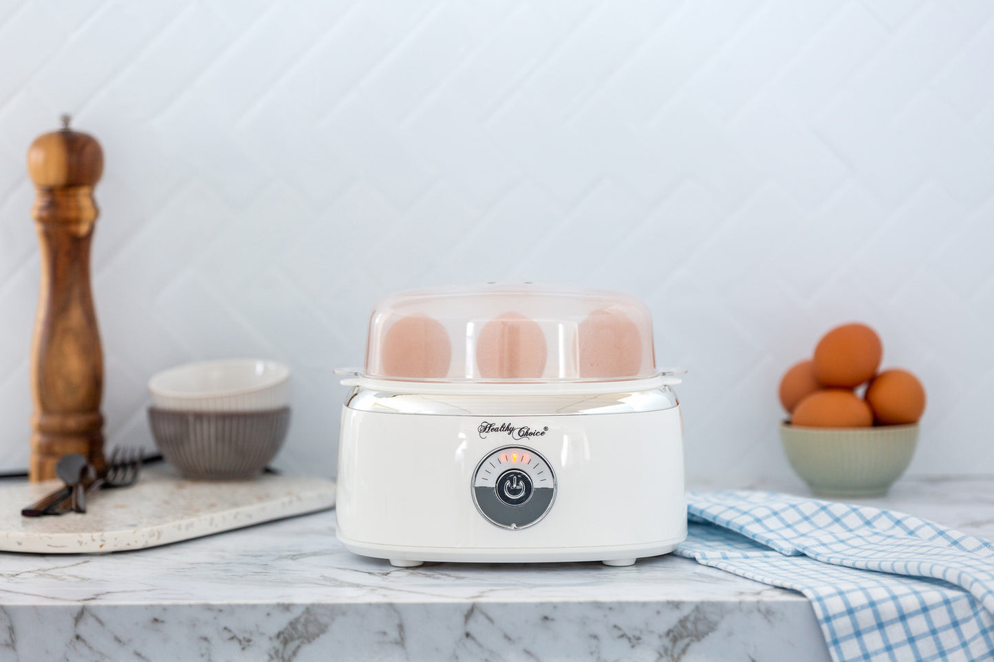 Healthy Choice Electric Egg Steamer