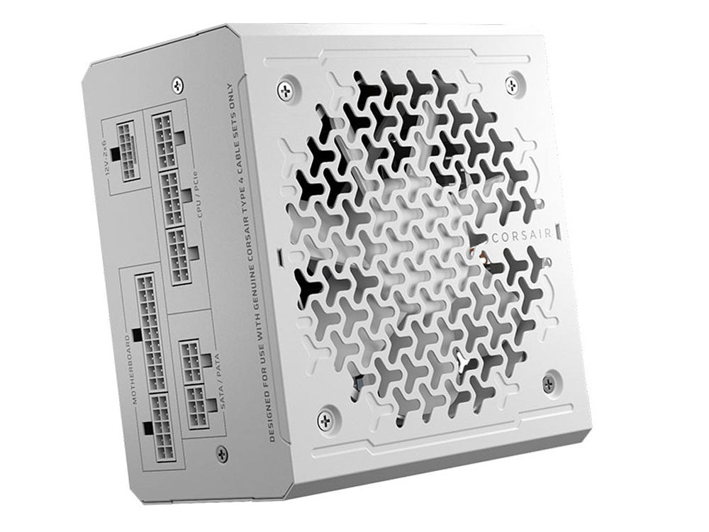 Corsair RM850e 850W Cybenetics Gold Fully Modular Low-Noise ATX Power Supply - White