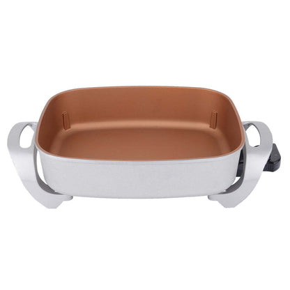 Healthy Choice 7.9L Electric Non-Stick Copper Fry Pan