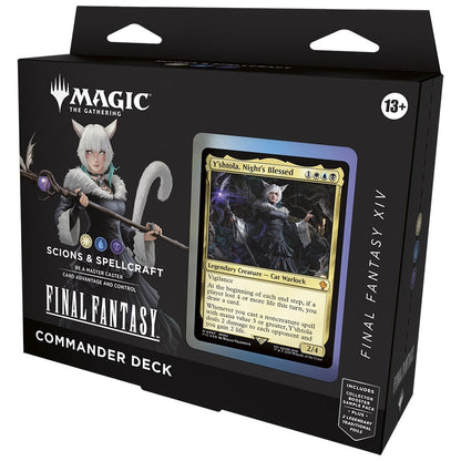 Wizards Of The Coast Magic the Gathering Final Fantasy Commander Decks 4 Decks Per Display