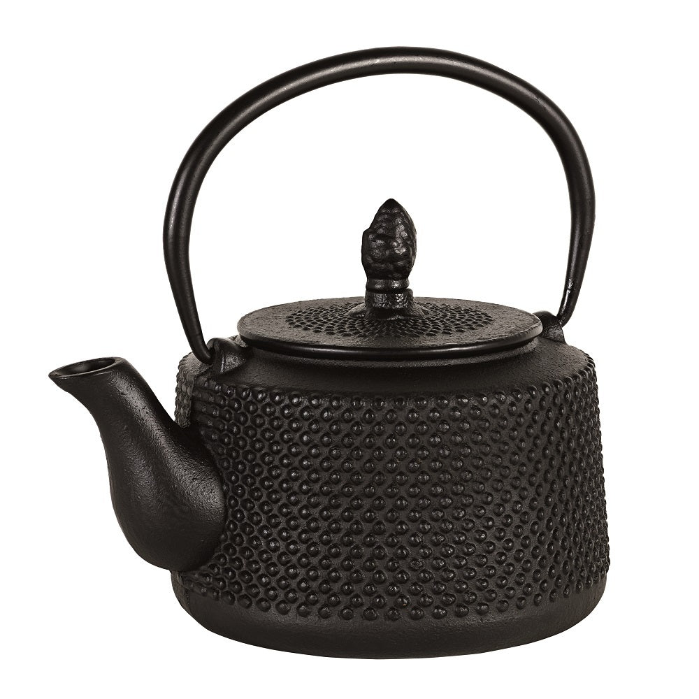Avanti Cast Iron Teapot - Emperor Hobnail 750Ml - Black
