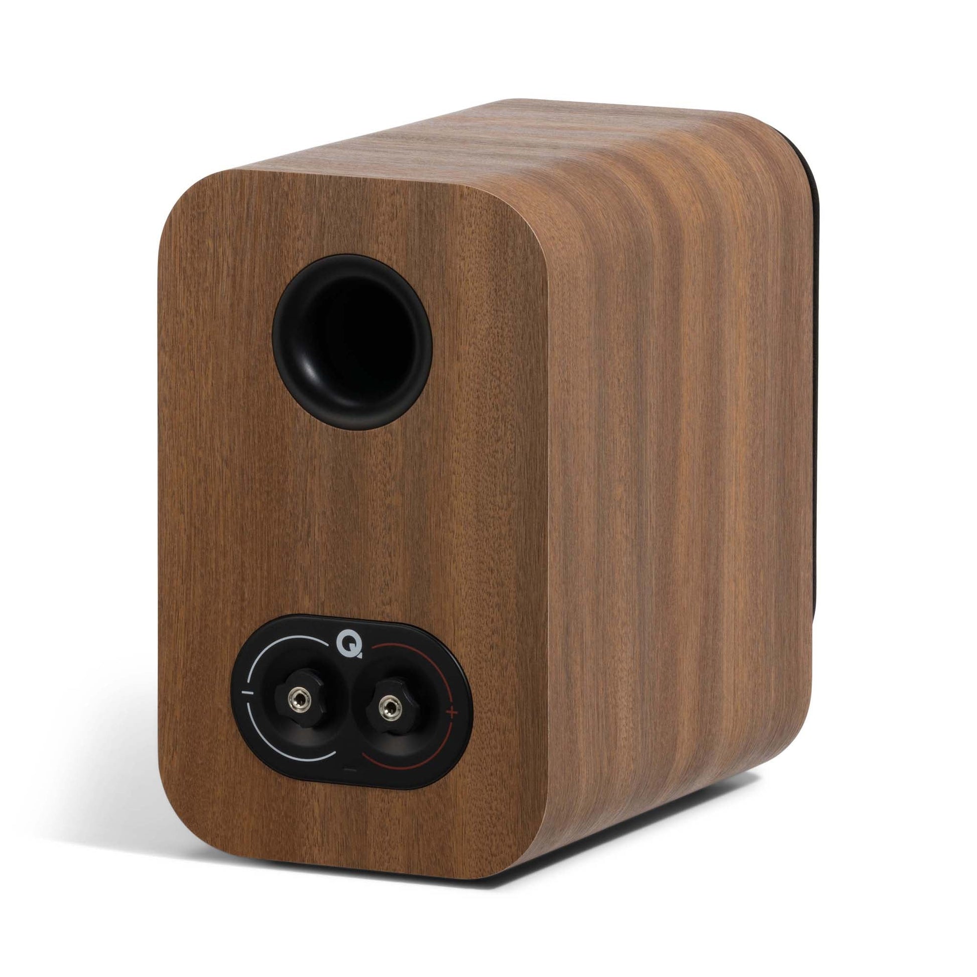 Q Acoustics 3010c Bookshelf Speakers Pin Oak Pair