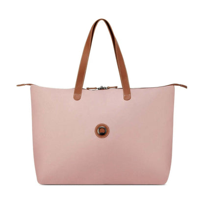 Delsey Luggage Chatelet Air 2.0 Tote Bag Recycled Material Lockable Zip Pink