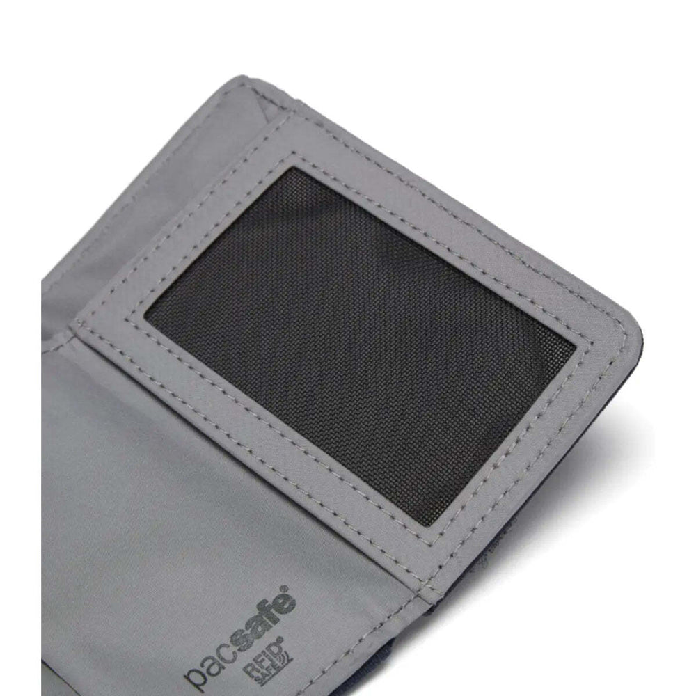 Pacsafe RFIDsafe Trifold Wallet - Coastal Blue