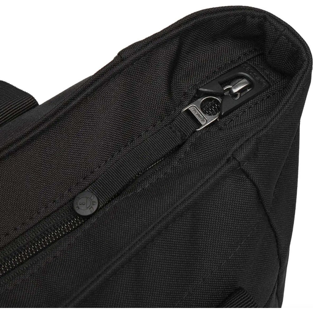 Pacsafe GO Anti-Theft RFID Blocking 16" Laptop Convertible Totepack Jet Black