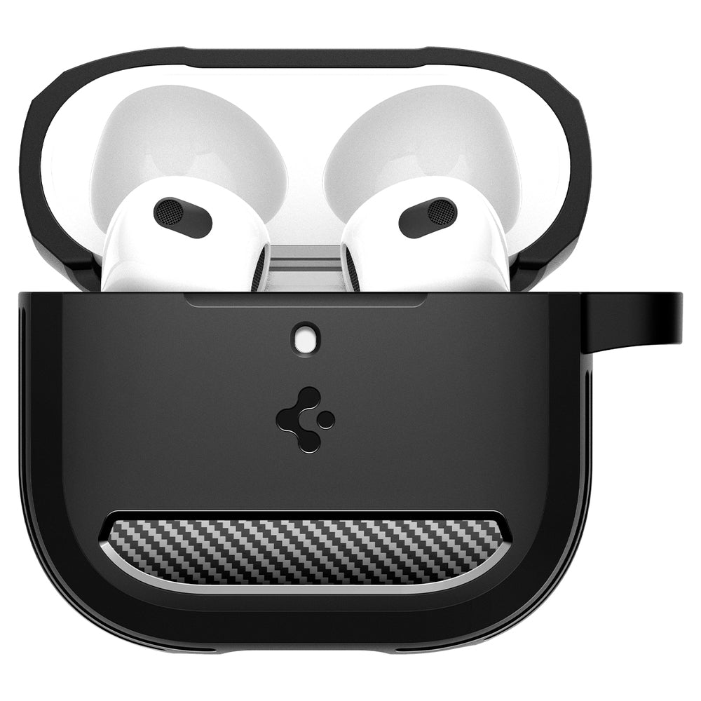 Spigen AirPods 4 Rugged Armor Case (Black)