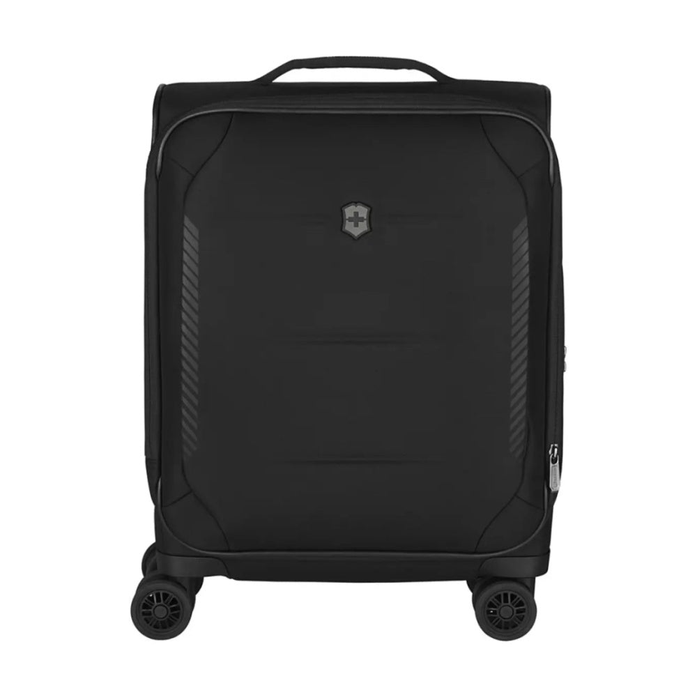 Victorinox Crosslight Global Carry On 55cm Suitcase Black Travel Sentry Lock