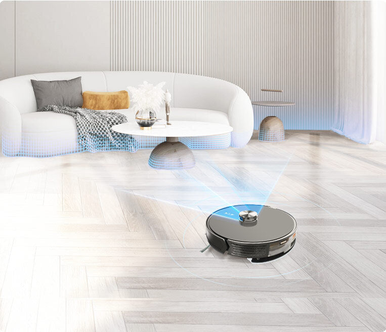 Magivaac Robot Vacuum & Mop with 360° LiDAR Scanning & Auto Disposal Station