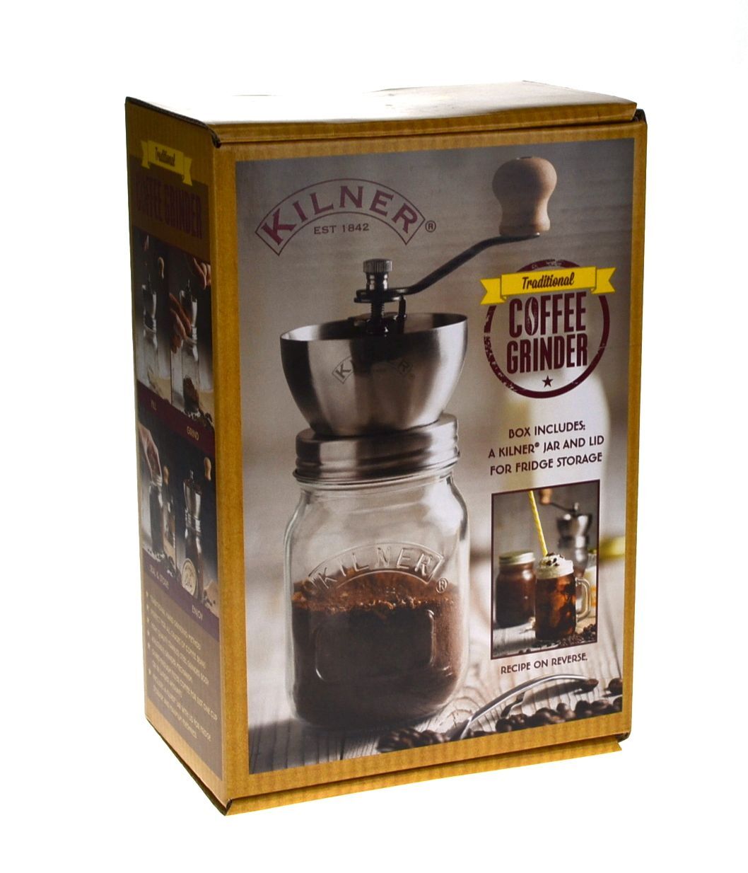 Kilner Traditional Coffee Grinder - Silver