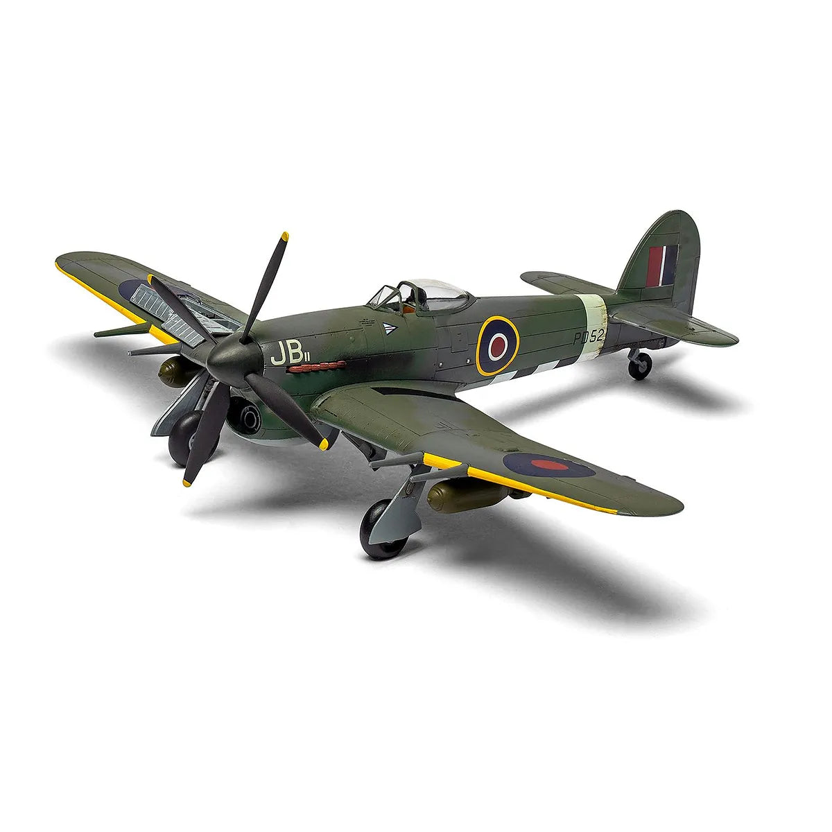 Airfix 1/72 Hawker Typhoon Mk.IB Fighter Jet Scaled Plastic Model Kit
