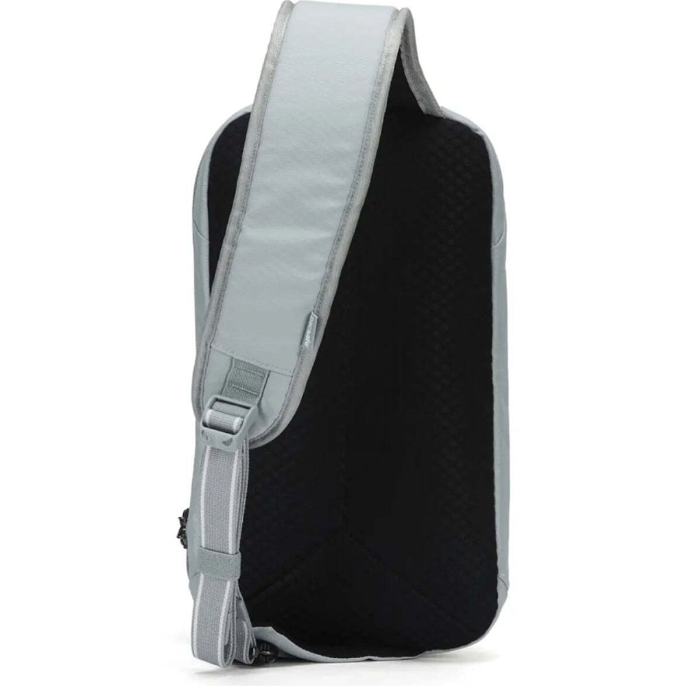 Pacsafe V Tech Anti-Theft RFID Blocking Slashguard Sling Pack 10L Digital Grey
