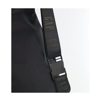 GAP Unisex Travel Nylon Crossbody/Sling Bag w/ Secure Zip 23x38cm Black