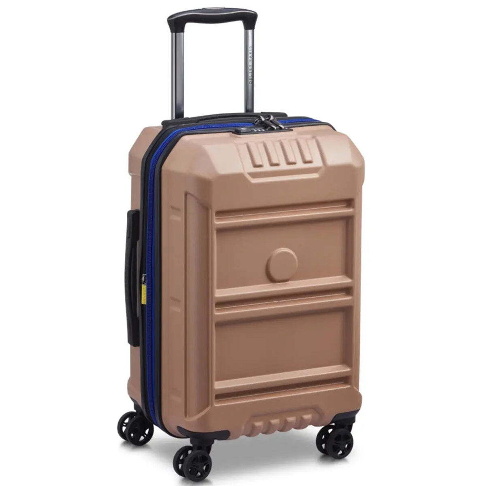 Delsey Rempart 55 cm 4-wheel Expandable Cabin Suitcase - Brown