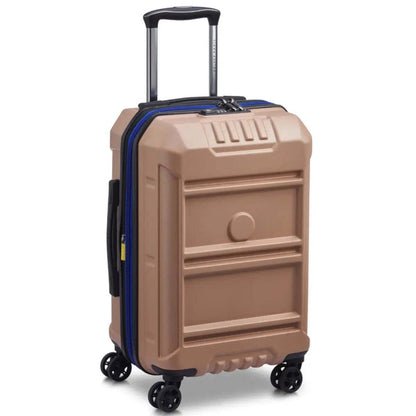 Delsey Rempart 55 cm 4-wheel Expandable Cabin Suitcase - Brown