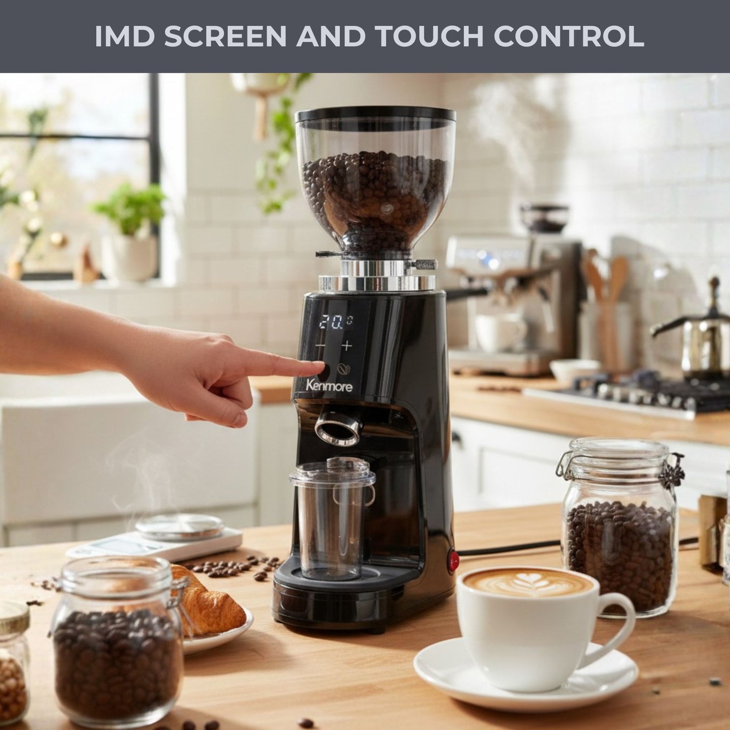 Kenmore Digital Conical Burr Coffee Grinder