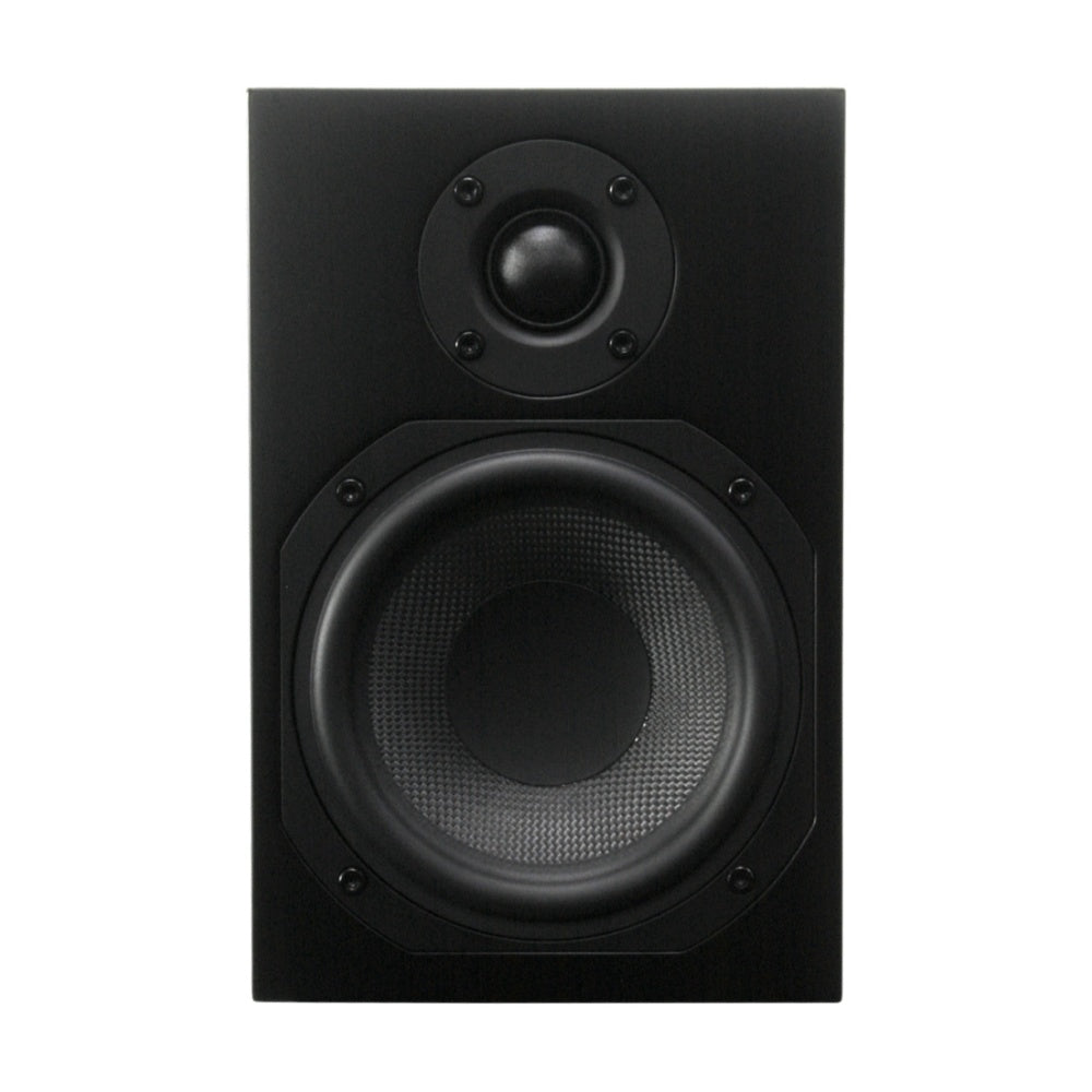Scansonic HD 2-Pieces L5 Series Bookshelf Home Speakers 120W (Black)