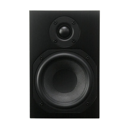 Scansonic HD 2-Pieces L5 Series Bookshelf Home Speakers 120W (Walnut)
