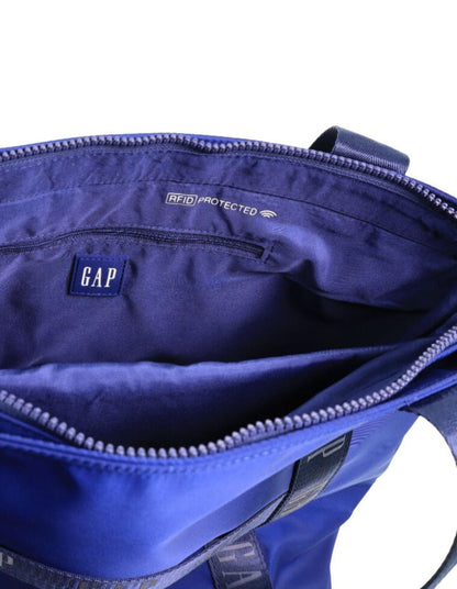 GAP Women's Travel Nylon Tote/Shoulder Bag w/ Secure Zip 39x30cm Blue