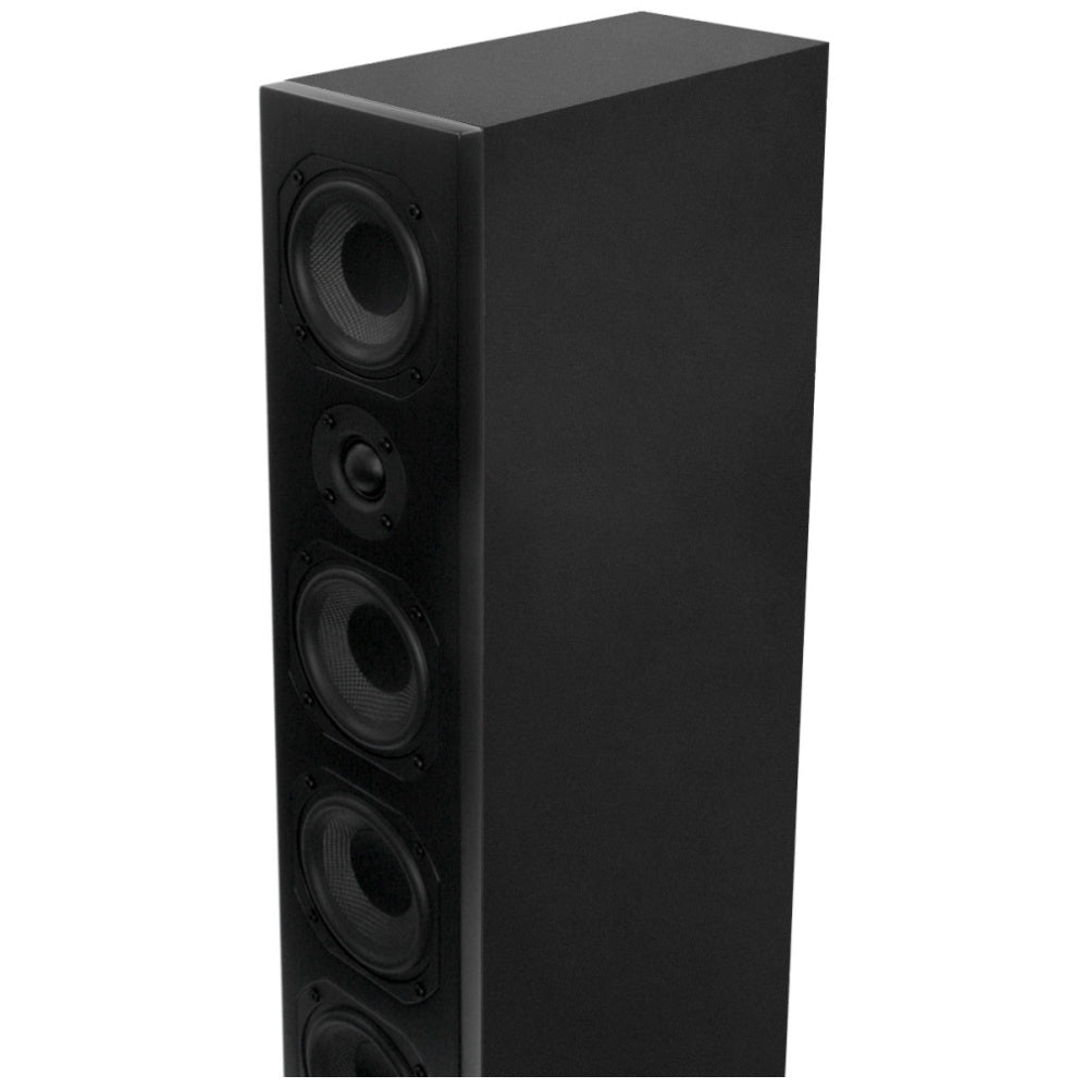 Scansonic HD 2-Pieces L12 Series Floorstanding Home Speakers 180W (Black)