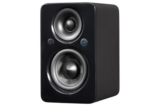 Jamo Mini MKII Active Bookshelf Speaker (High Gloss Black)