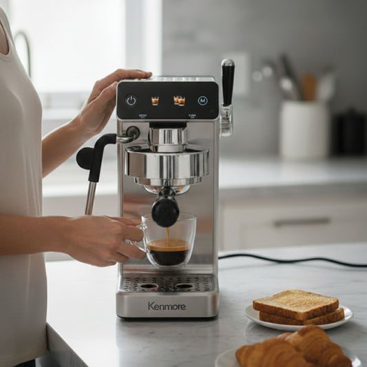 Kenmore Dualis Espresso Machine 1.2L Tank (Stainless)