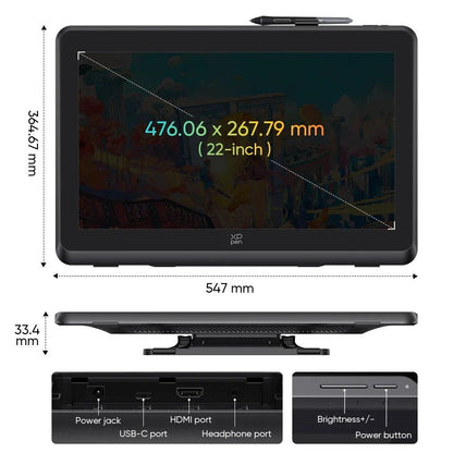 XPPen Artist 22 Plus Pen Display